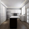 High End Cupboard Glass Kitchen Cabinets - NewGen Materials & Design 