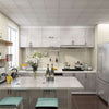 High End Cupboard Glass Kitchen Cabinets - NewGen Materials & Design 