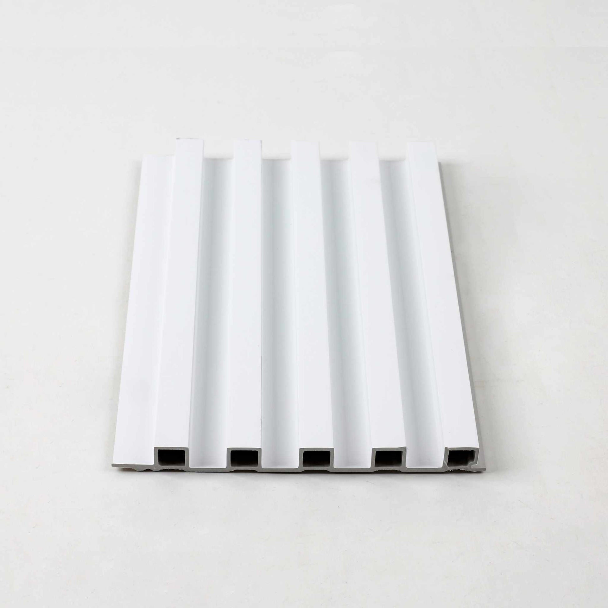 White ribbed plastic wall panel with premium texture, stylish design, and easy installation for NJ construction projects