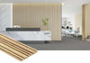 WPC wall panel with different size stripes best looking model - NewGen Materials & Design 