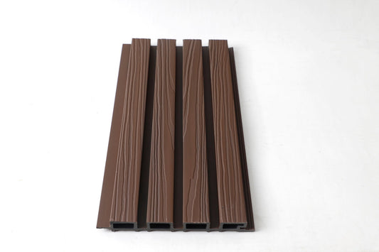 Dark Brown Composite Wide Exterior Cladding