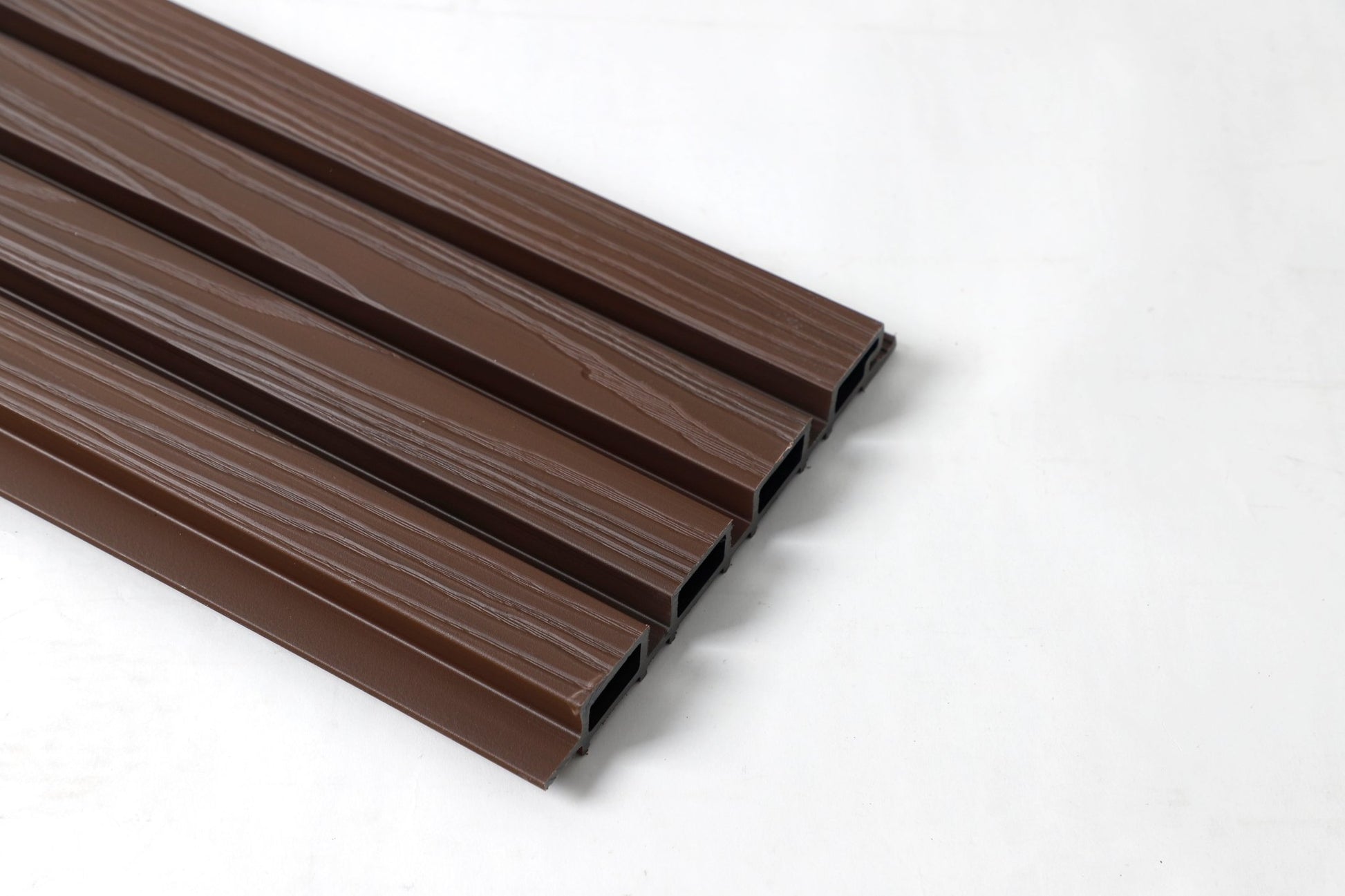 Dark Brown Composite Wide Exterior Cladding