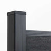 Composite  Fence Co-extrusion Discounted Price -Black - NewGen Materials & Design 