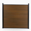 Composite  Fence Co-extrusion Walnut - NewGen Materials & Design 