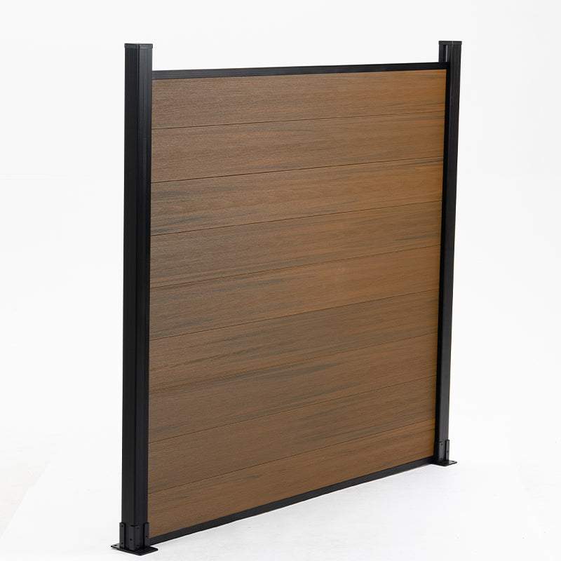 Composite  Fence Co-extrusion Walnut - NewGen Materials & Design 