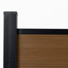 Composite  Fence Co-extrusion Walnut - NewGen Materials & Design 