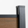 Composite  Fence Co-extrusion Walnut - NewGen Materials & Design 