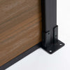 Composite  Fence Co-extrusion Walnut - NewGen Materials & Design 