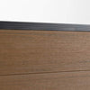 Composite  Fence Co-extrusion Walnut - NewGen Materials & Design 