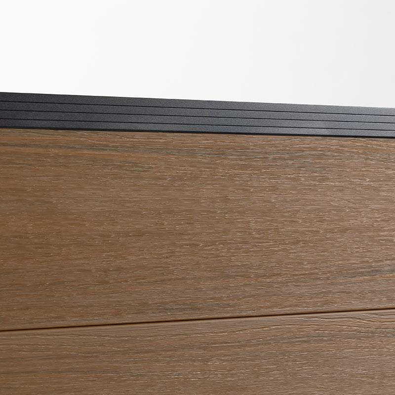 Composite  Fence Co-extrusion Walnut - NewGen Materials & Design 