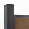 Composite  Fence Co-extrusion Walnut - NewGen Materials & Design 