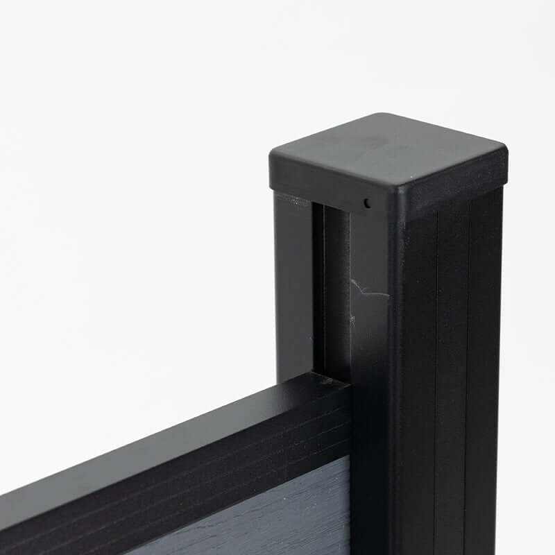 Composite  Fence Co-extrusion Discounted Price -Light Gray - NewGen Materials & Design 