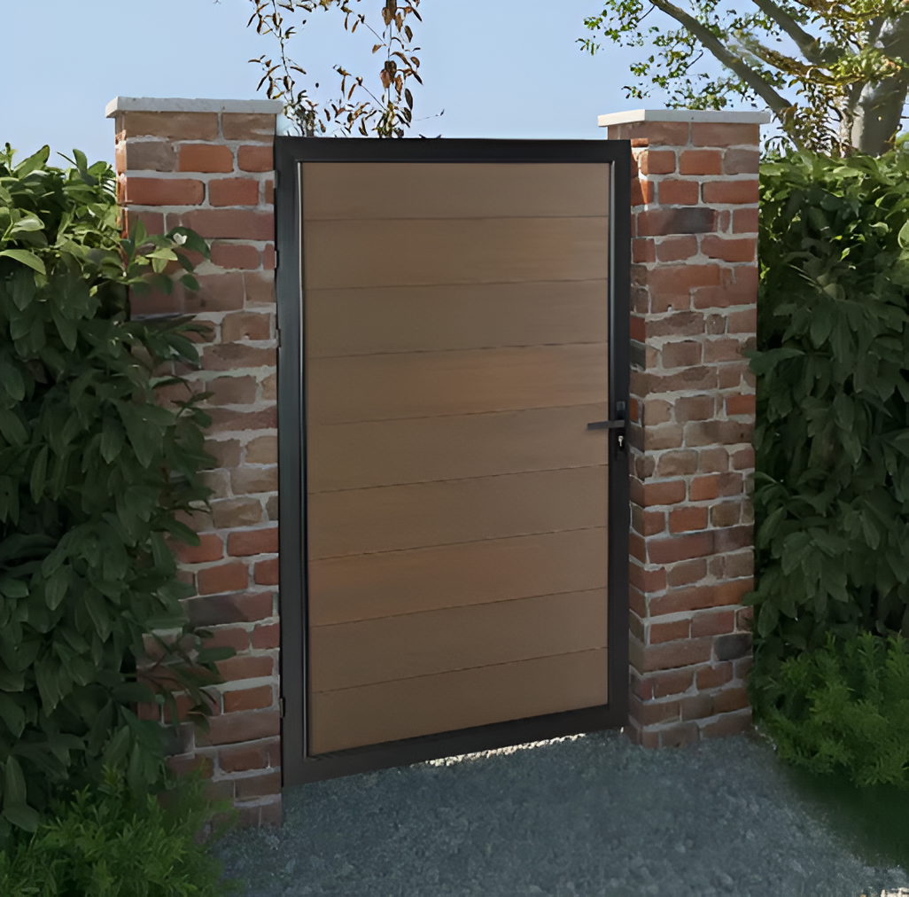 WPC Fence Gate Single - NewGen Materials & Design 