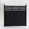 Composite  Fence Co-extrusion Discounted Price -Black - NewGen Materials & Design 