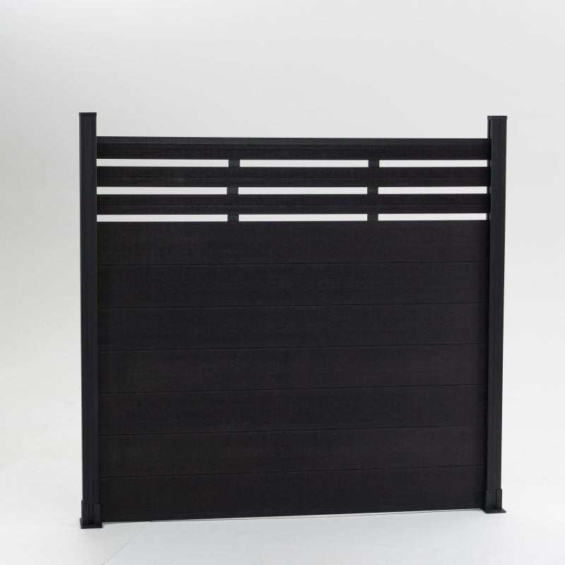 Composite  Fence Co-extrusion Discounted Price -Black - NewGen Materials & Design 