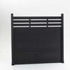 Composite  Fence Co-extrusion Discounted Price -Black - NewGen Materials & Design 