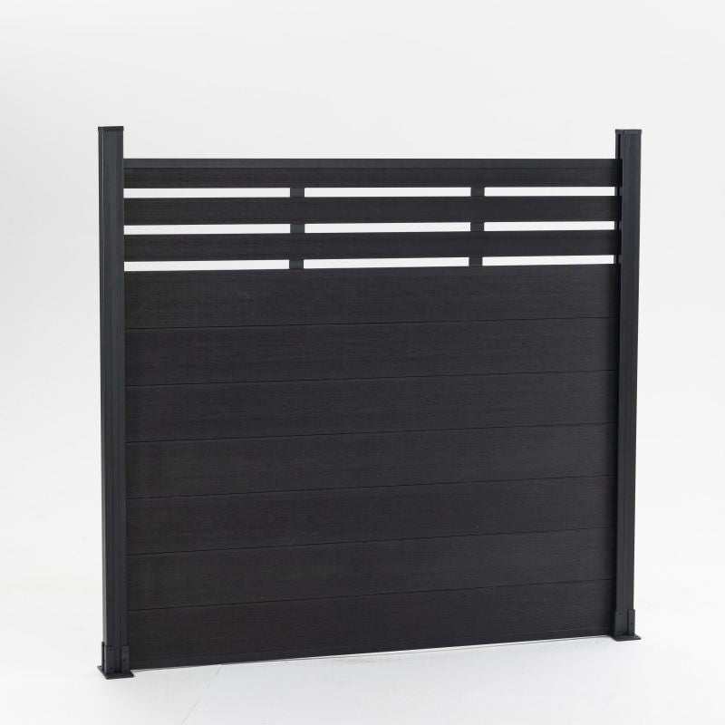 Composite  Fence Co-extrusion Discounted Price -Black - NewGen Materials & Design 