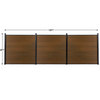 Composite  Fence Co-extrusion Walnut - NewGen Materials & Design 