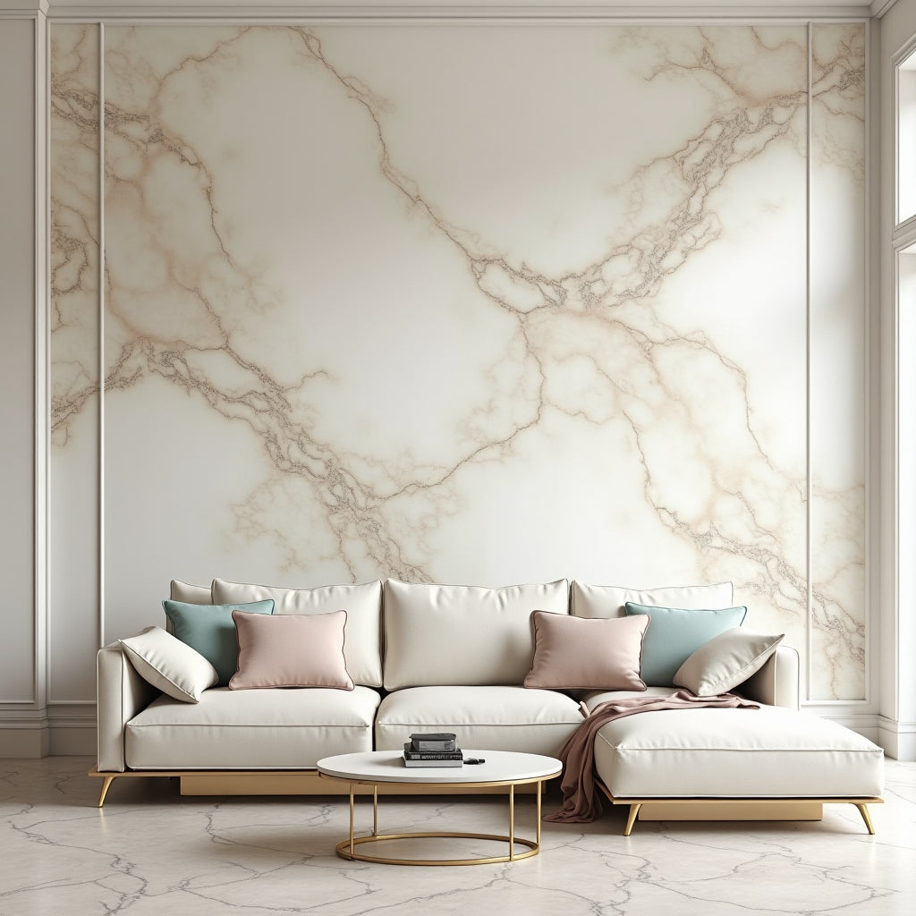 Ethereal Blush Marble Panel